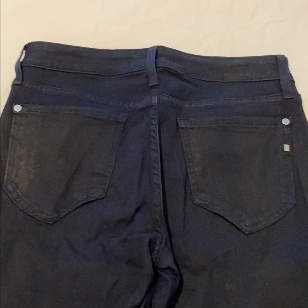 Pleather Generic Black Jeans View 6